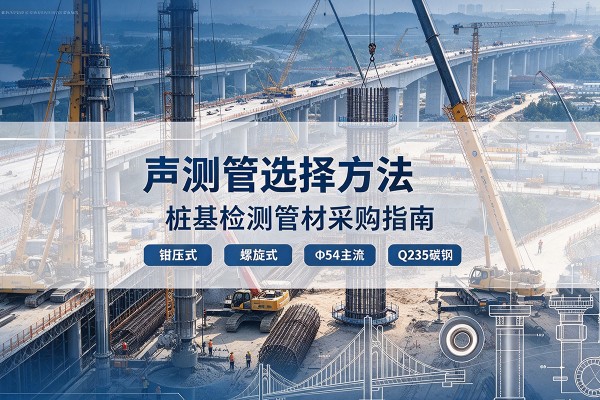 剑河声测管选型标准