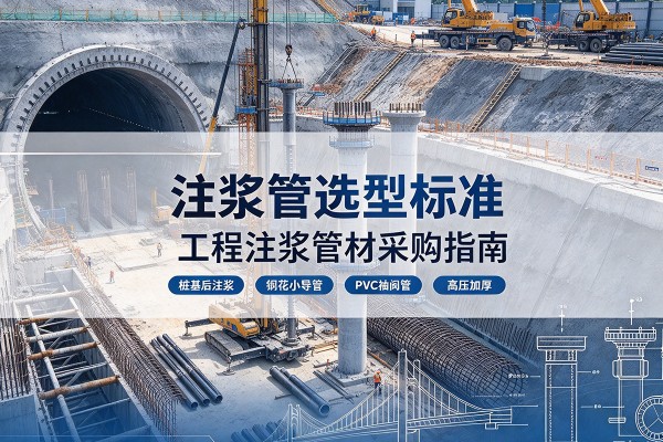 剑河注浆管选型标准