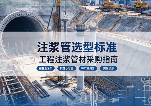 剑河注浆管选型标准